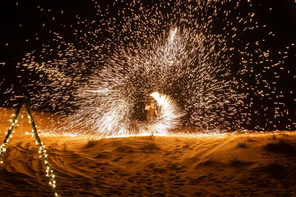 Private Fire Show Dubai DEsert
